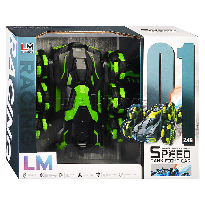 Машина "Спринт макс" р/у, 27 MHz, в коробке