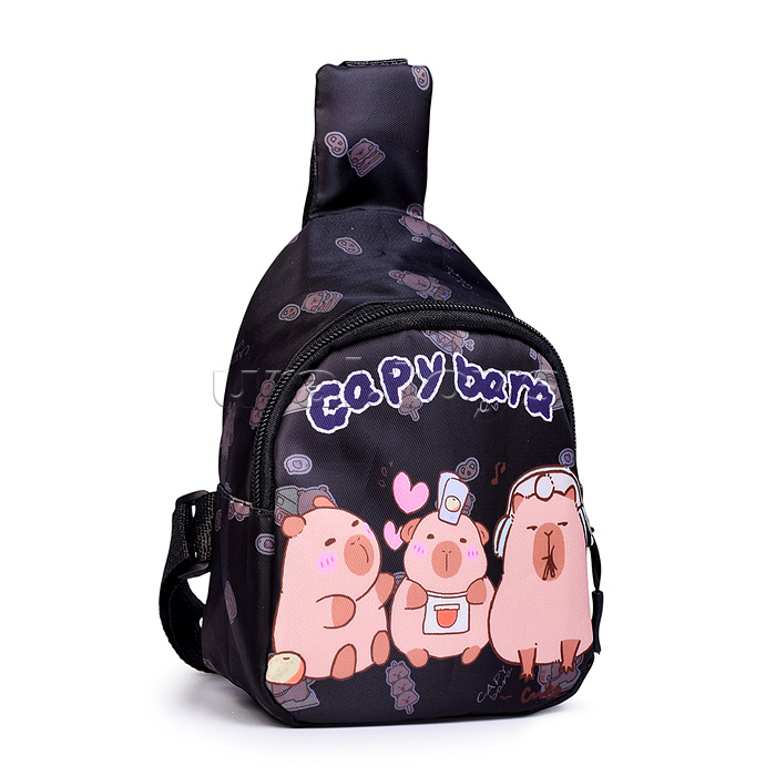 Сумка детская "Семья Капибар" 13*7*18 см.