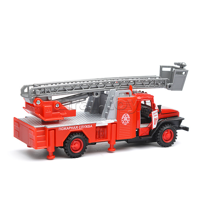 Машина Урал Пожарка (свет+звук)