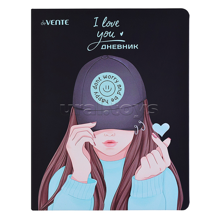 Дневник 1-11 кл. "K-Pop Heartbeat" 48 листов, белая бумага 80 г/м²