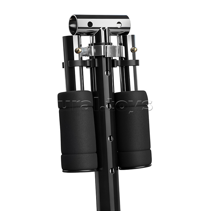 Самокат 2-х колесный ROCKET,колеса PU/ 125 мм, ABEC 7, черный (в пакете)