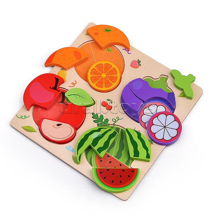 Пазл-вкладыш "Фруктик"