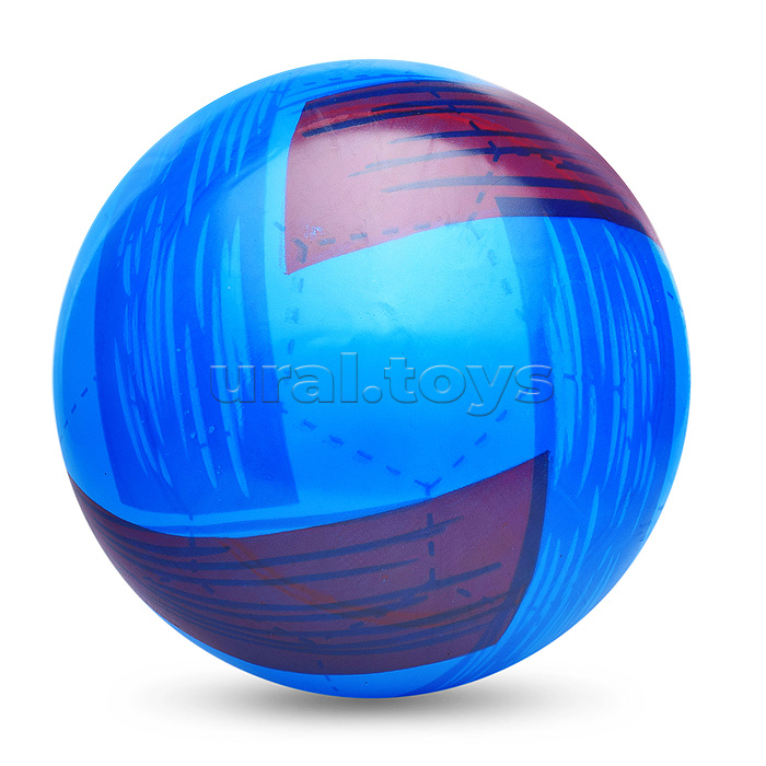 Мяч надувной PVC "Переплет" 22,5 см., 60 гр. (цвет микс)