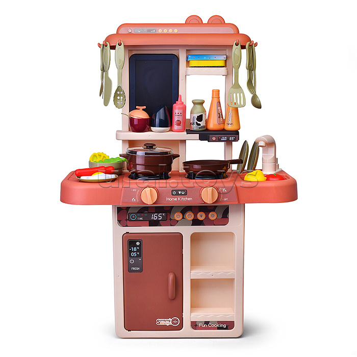 Игровой набор кухня "Готовим с мамой" (36 предметов) (со светом) в коробке