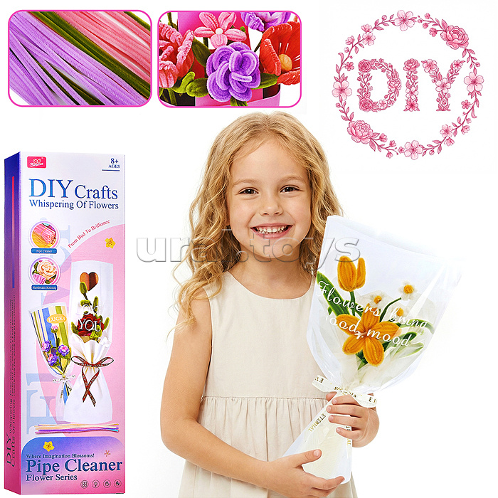 Набор творческая мастерская "Нежные цветы" в коробке