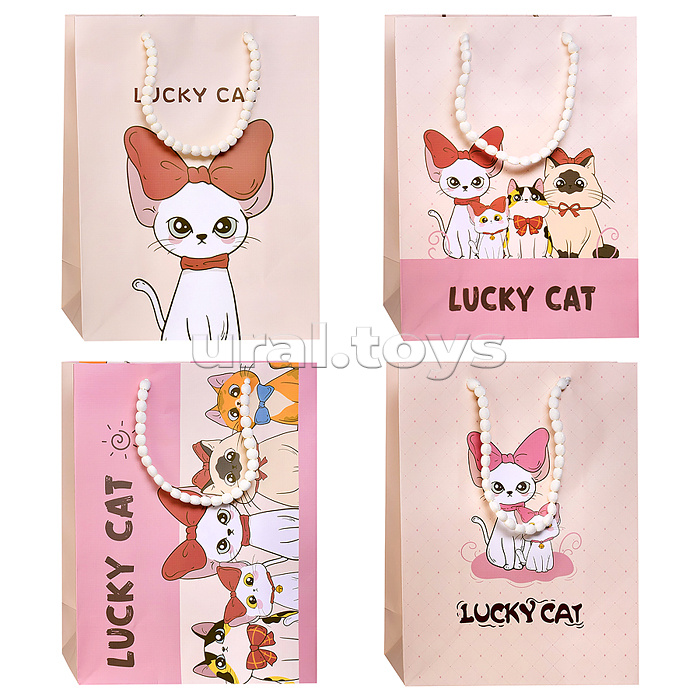 Пакет подарочный "Моменты счастья" 33*25*12см.