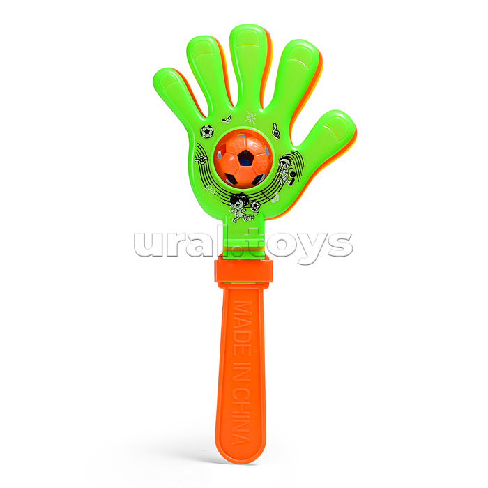 Игрушка Стучалка - хлопалка "Звонкая ладошка" в пакете