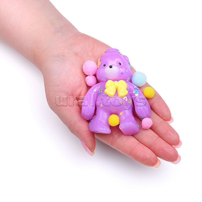 Игрушка-антистресс "Мишка в шляпе"