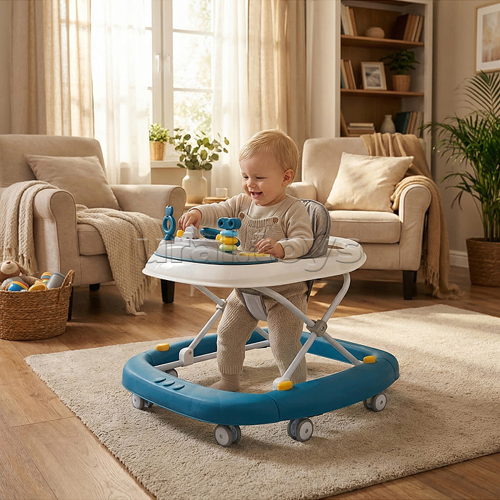 Ходунки "Мастер ходьбы" (цвет серо-голубой)