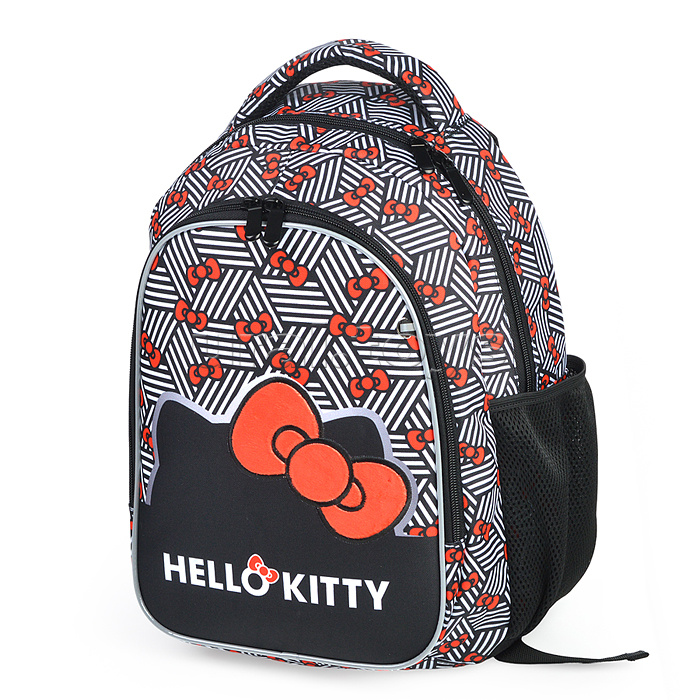 Рюкзак облегченный "Hello Kitty" с анатомической спинкой, 2 отделения на молнии, на каждой молнии 2 бегунка, размер 40*32*16 см, эргономичная анатомическая спинка, мягкие широкие регулируемые лямки, застежка спереди, внутри дополнительные отделения, орган Рюкзак облегченный "Hello Kitty" с анатомической спинкой, 2 отделения на молнии, на каждой молнии 2 бегунка, размер 40*32*16 см, эргономичная анатомическая спинка, мягкие широкие регулируемые лямки, застежка спереди, внутри дополнительные отделения, орган