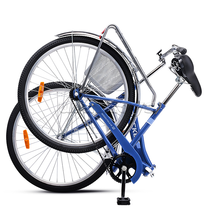 Велосипед 26" Rocket City Fold 26, цвет синий, размер 19"