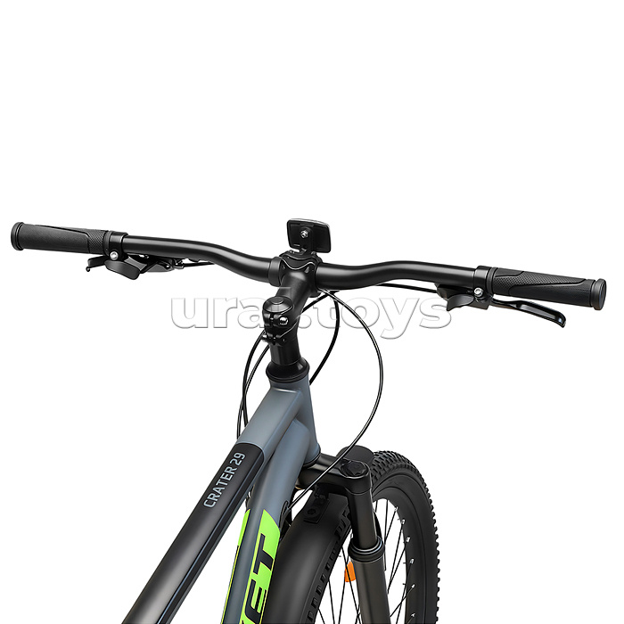 Велосипед 29" Rocket Crater 29, цвет серый/зеленый, размер 19"