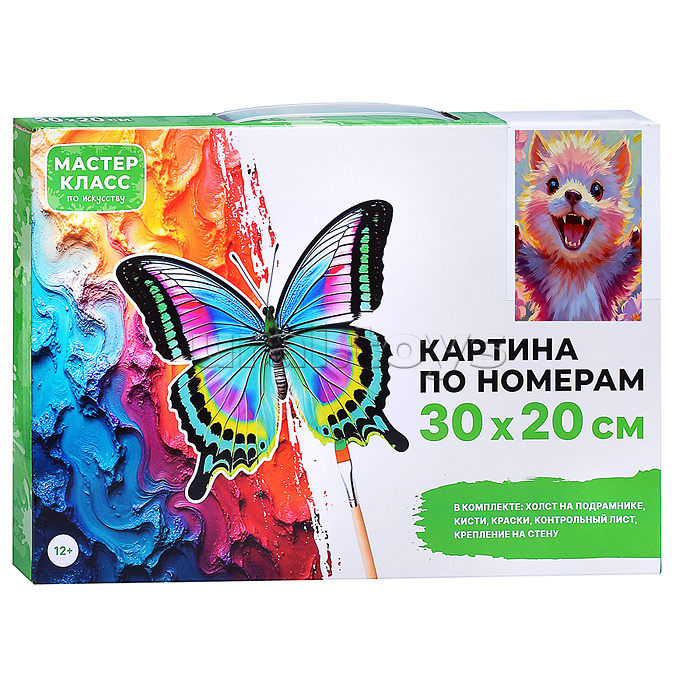 Картина по номерам MKR3020-147 "Радость" 30х20 см.
