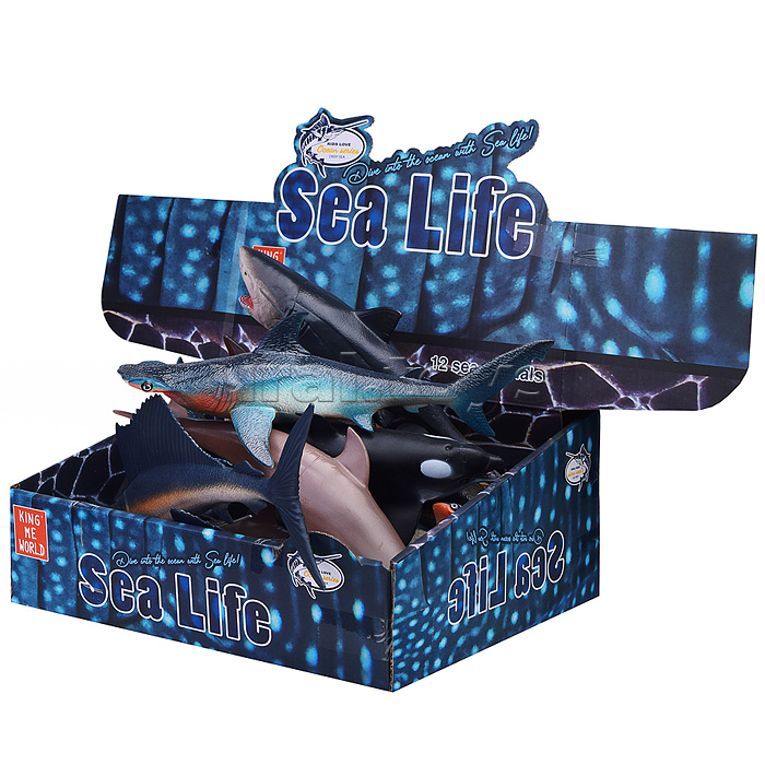 Животное "Морские жители" в коробке