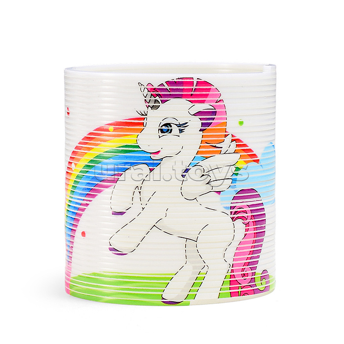 Игрушка-пружинка "Единорог"