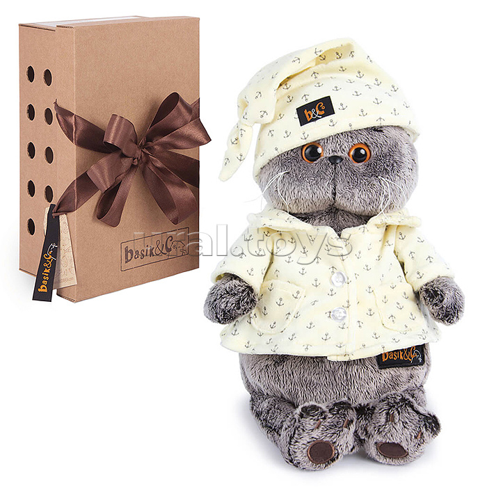 Кот Басик в пижаме