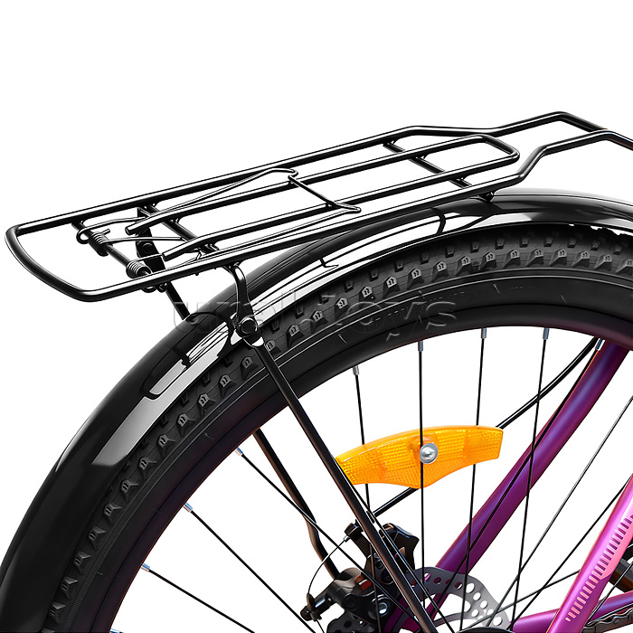 Велосипед 26" Rocket lady Steel 26, цвет лиловый, размер 17"