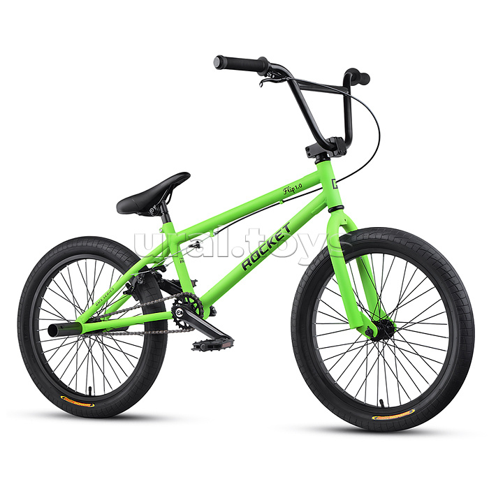 Велосипед 20" Rocket BMX Flip 1.0, цвет зеленый, размер 20,5"