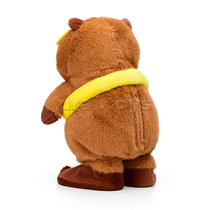 Капибара "Отдых на пляже" (ходит, поёт) в коробке