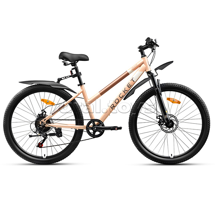 
Велосипед 26" Rocket Vela 2.0, цвет бежевый, размер 15"