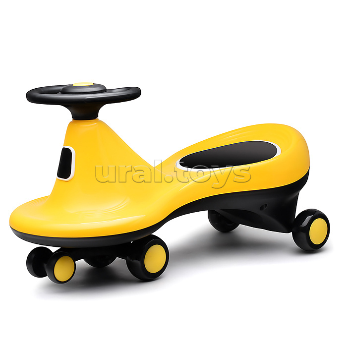 Каталка-бибикар, в коробке (желтый)