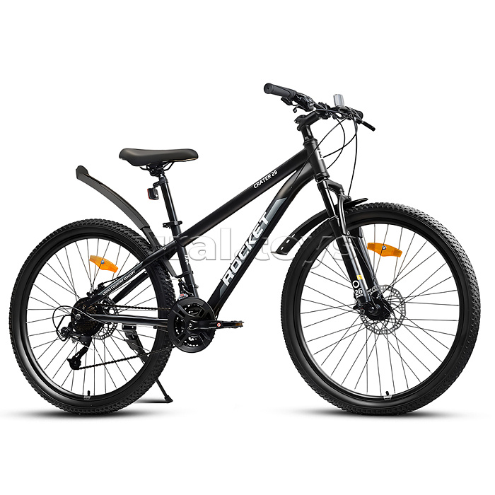 Велосипед 26" Rocket Crater 26, цвет черный, размер 14"