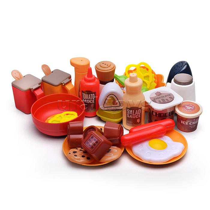 Игровой набор кухня "Modern Kitchen" (свет, звук, слив воды) в коробке