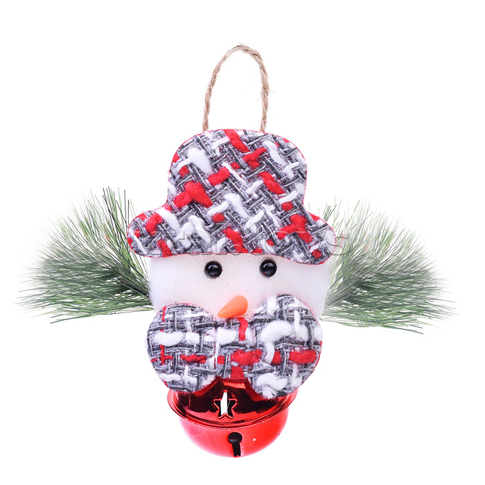 Новогоднее украшение "Снеговик в шляпе и бабочке" 10м