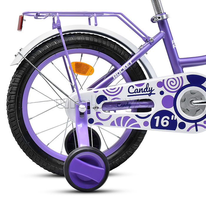 Велосипед 16" Rocket Candy, цвет фиолетовый
