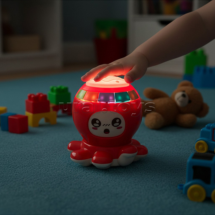 Игрушка развивающая "Осьминожка" в коробке