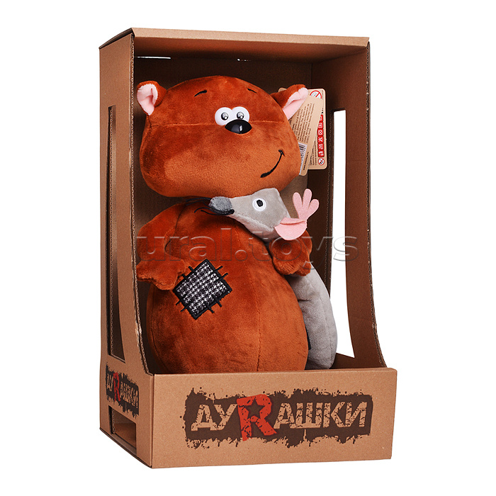 ДуRашки, Котэ и мышка, 25 см, в коробке