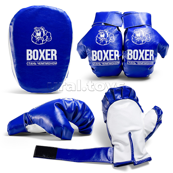 Боксерский набор синий