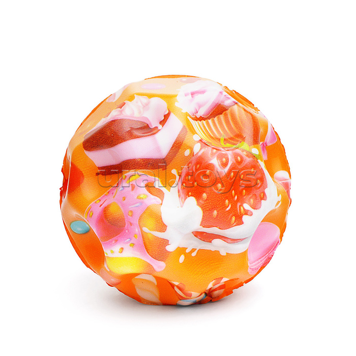 Мяч детский "Сладости" в коробке