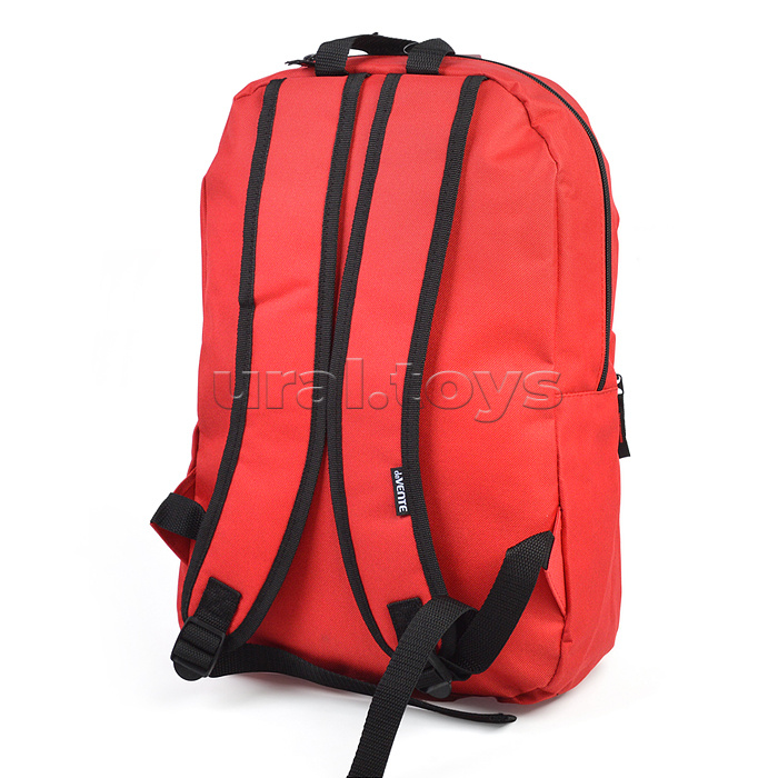 Рюкзак "Pulls" подростковый 40x29x17 см (14 л) 250 г, 1 отделение на молнии, 1 передний карман, вышивка, красный