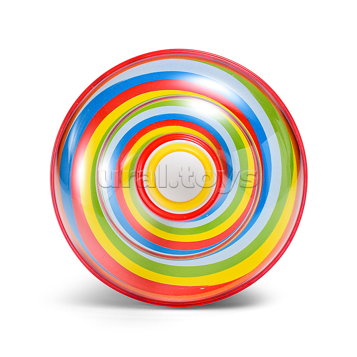 Юла малая прозрачная с музыкой