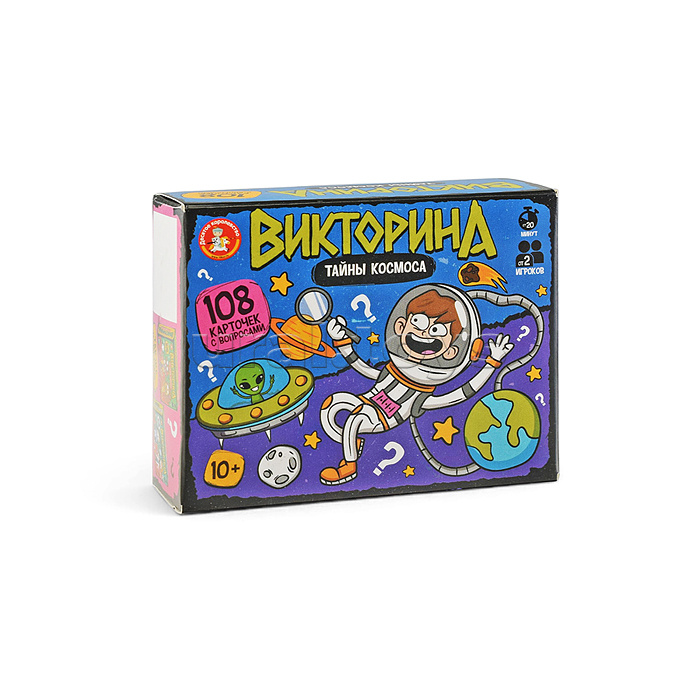 Игра настольная Викторина "Тайны космоса"