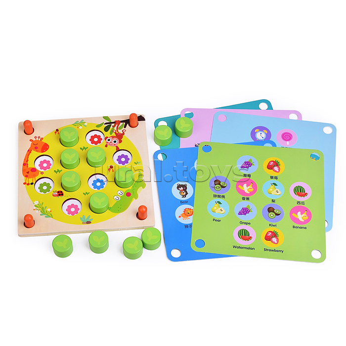 Игра развивающая "Веселая рыбалка - подводный мир"