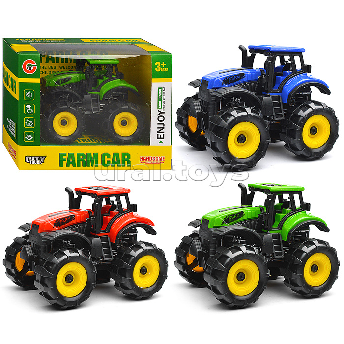 Трактор "Farm car-3" в коробке Трактор "Farm car-3" в коробке