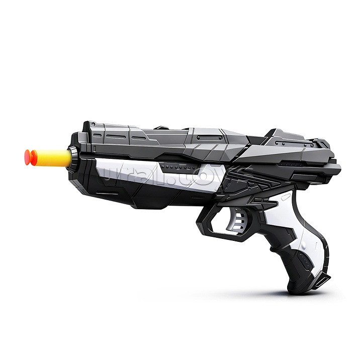 Пистолет с мягкими пулями и водяными снарядами, в коробке