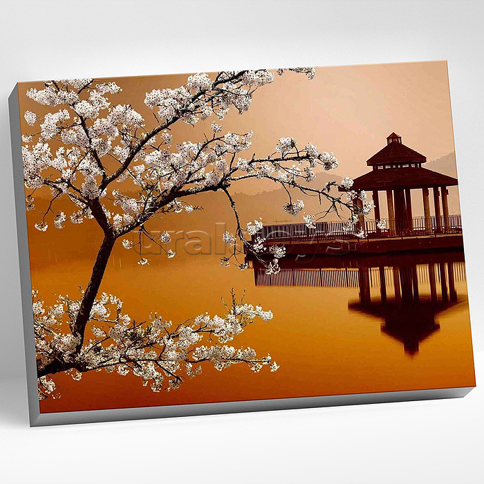 Картина по номерам 40х50 "Восточный пейзаж" (15 цветов)