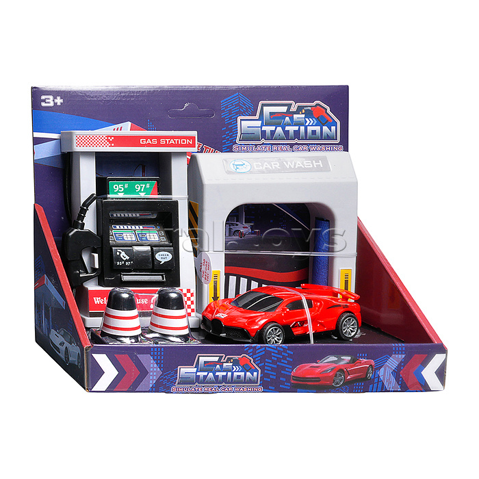 Заправочная станция "Топливный пункт" в коробке