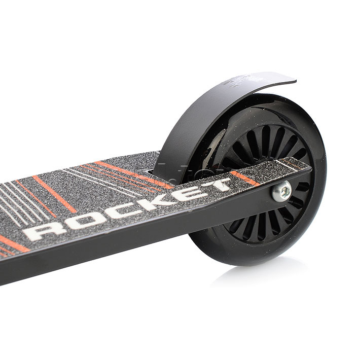 Самокат трюковый ROCKET,колеса PU/пластик 100 мм,ABEC 7, черный