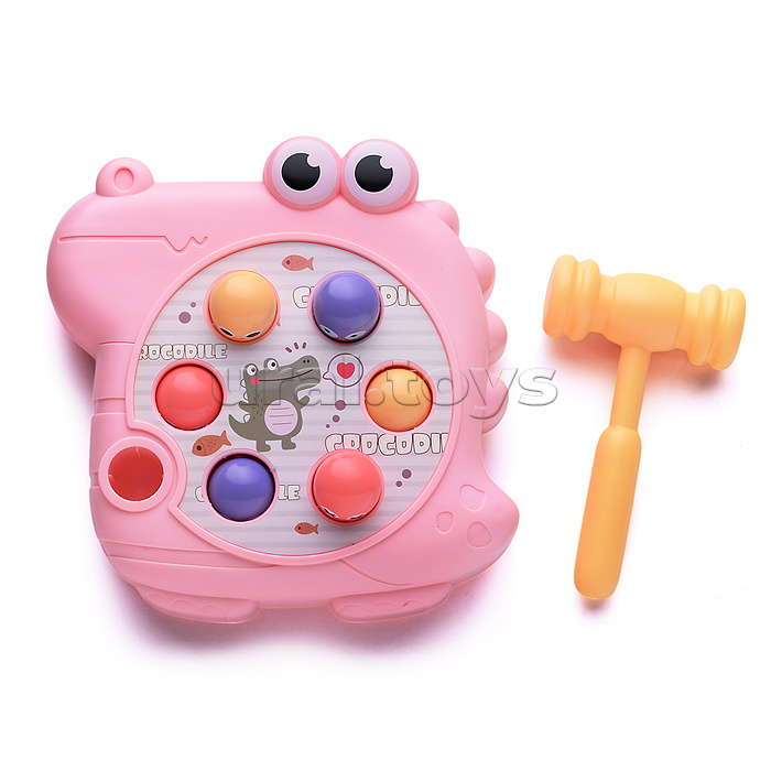 Игра развивающая "Стучалка-Крокодил" в пакете