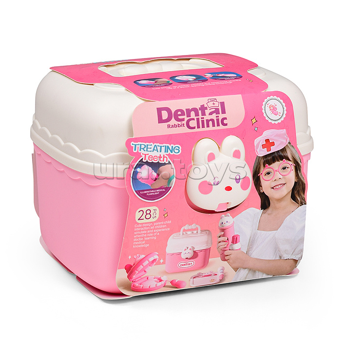 Набор доктора "Маленький стоматолог" в чемодане