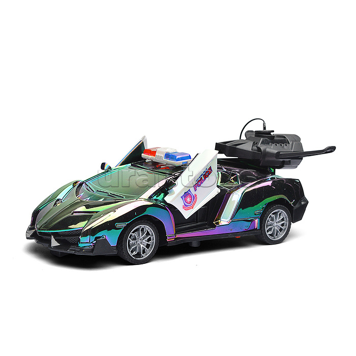 Машина "Спортивная полиция" р/у 27 MHz, в коробке