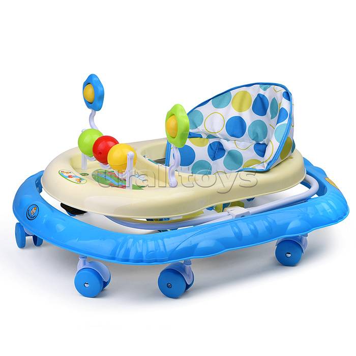 Ходунки "Любимые игрушки" (цвет голубой)