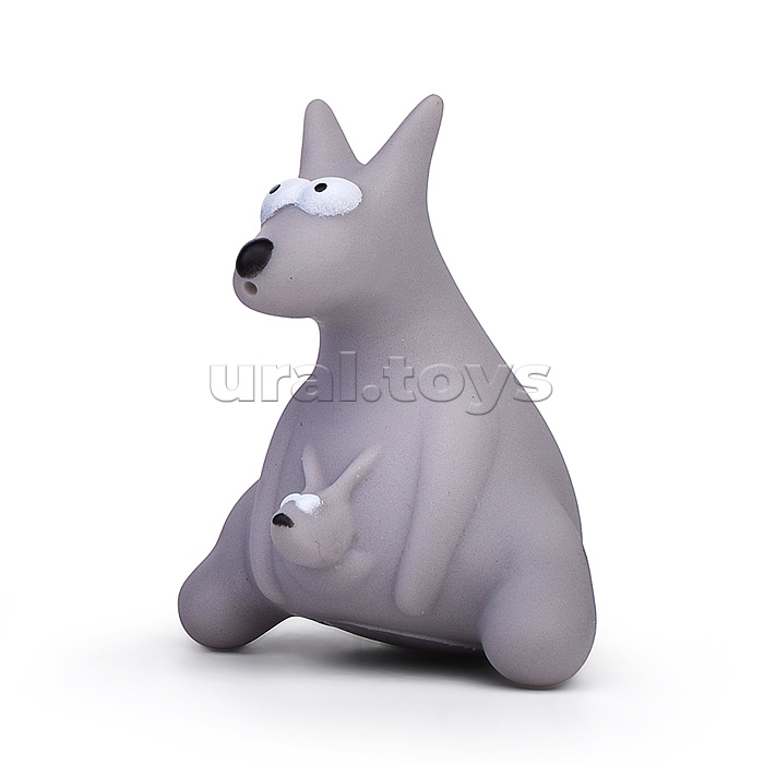 Набор игрушек для ванны с сачком "Сафари", 7 шт