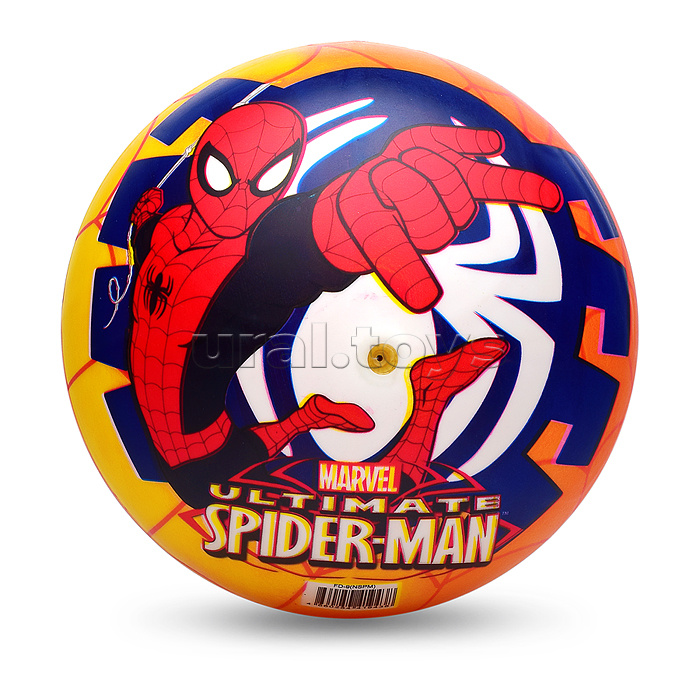 Мяч пвх 23 см "Человек-паук" полноцвет, в сетке