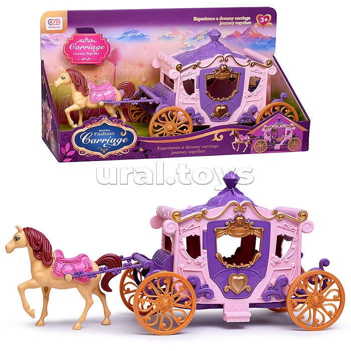 Набор карета "Королевский экипаж" в коробке