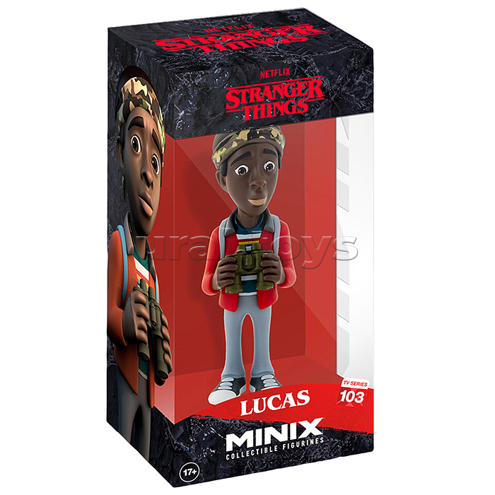 Коллекционная фигурка "Stranger Things" - "Очень странные дела" Лукас, 12 см,